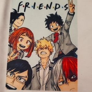My hero academia anime tshirt